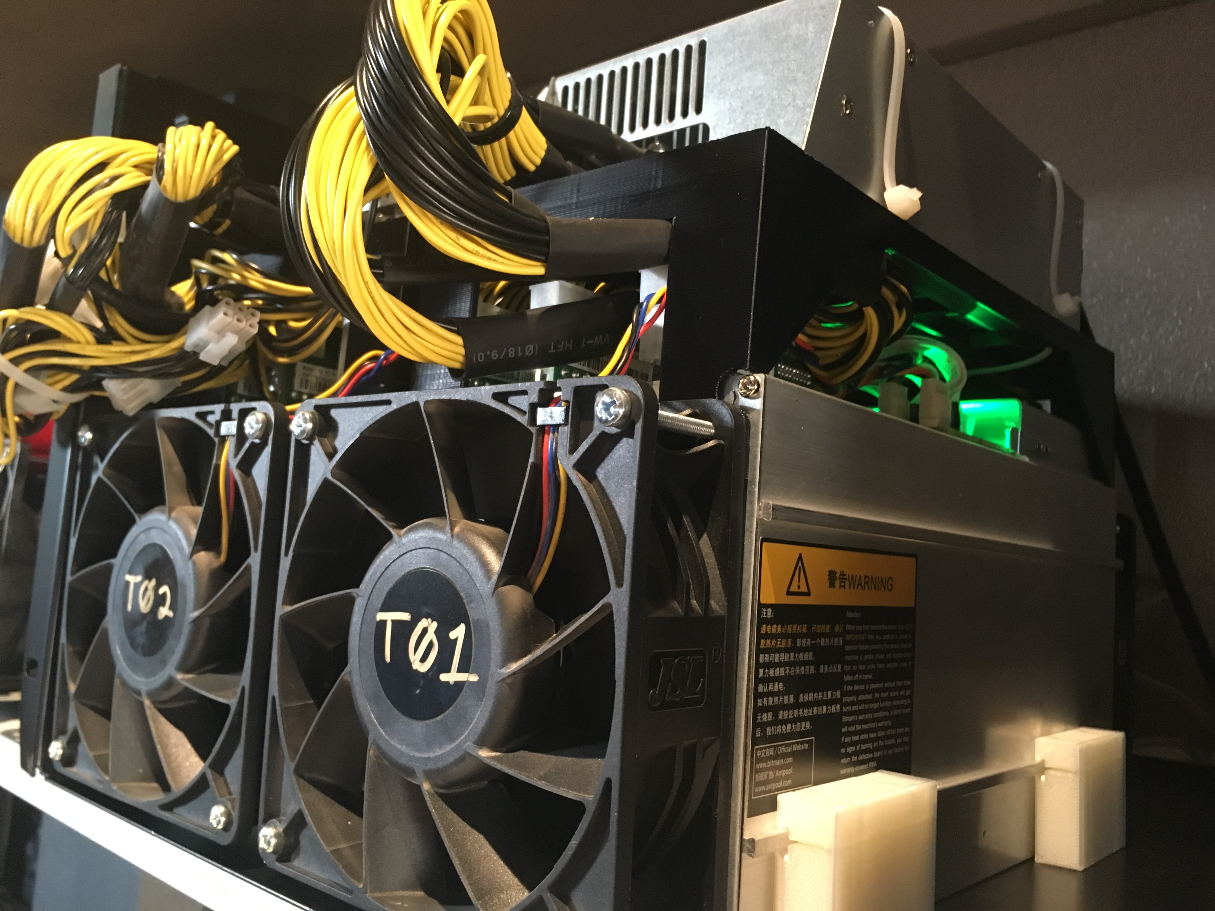 Bitmain T9/S9 Power supply holder