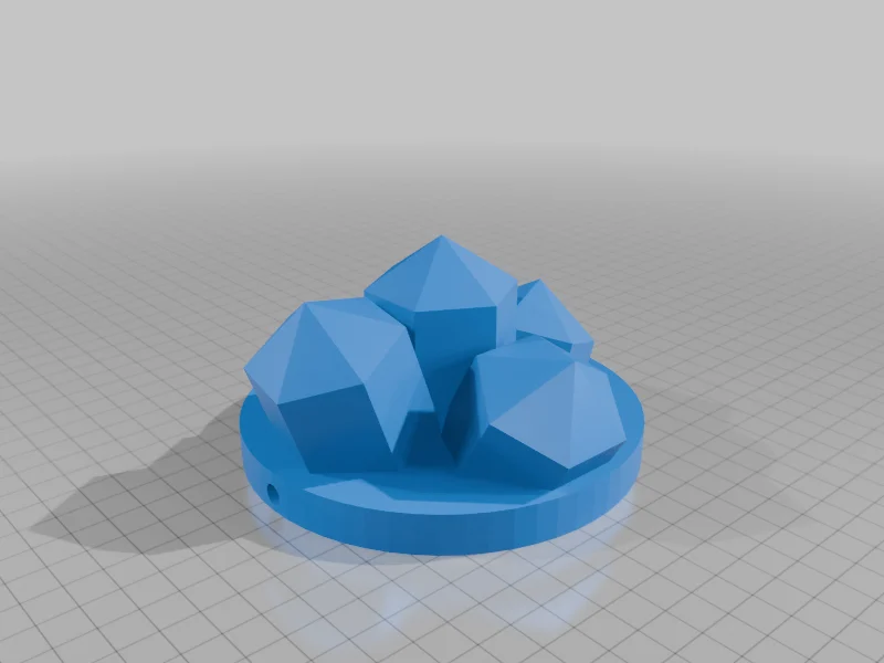 Hollow Quartz Crystalines - great for LED display