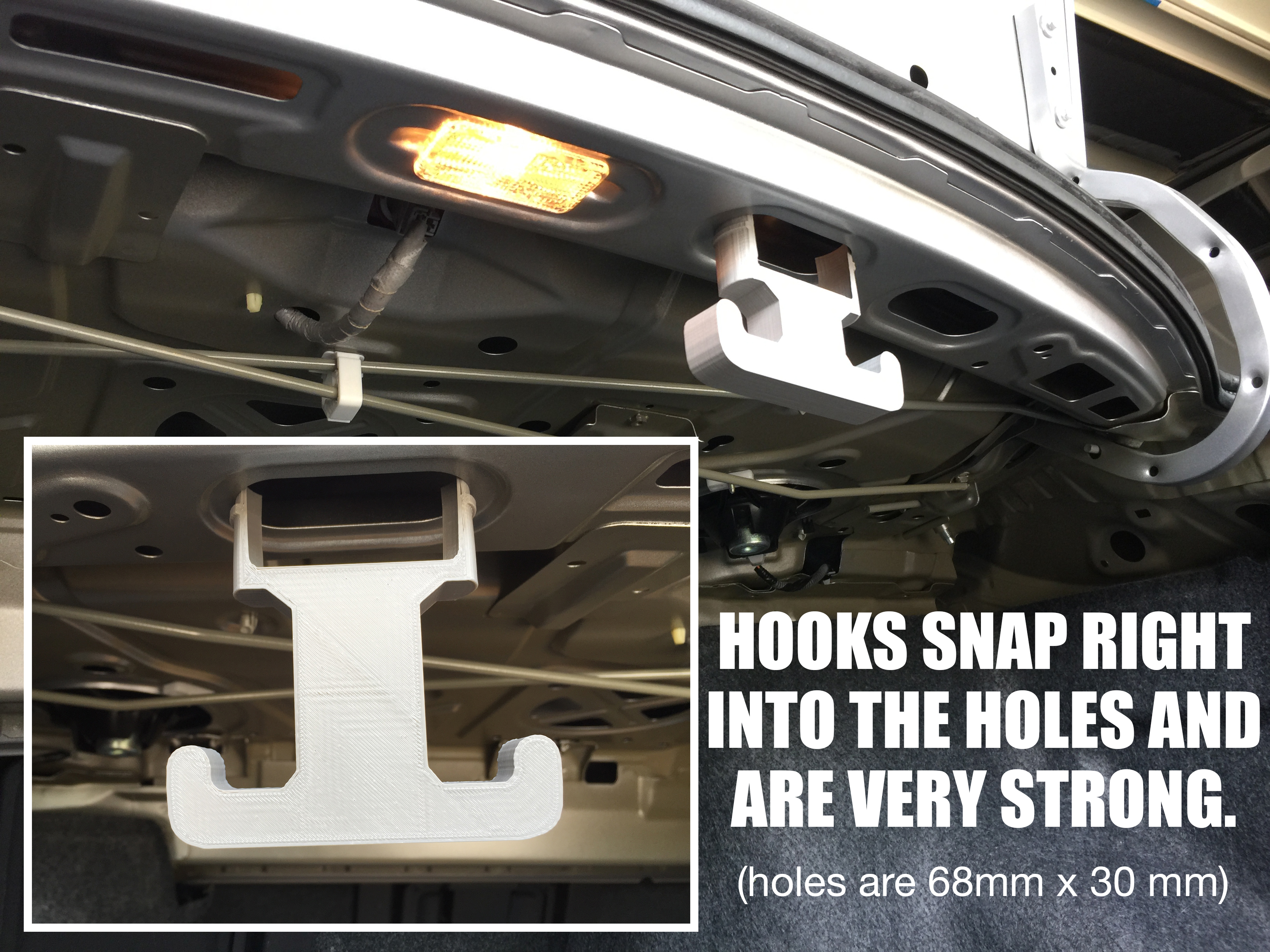 Boneloc Trunk Hooks
