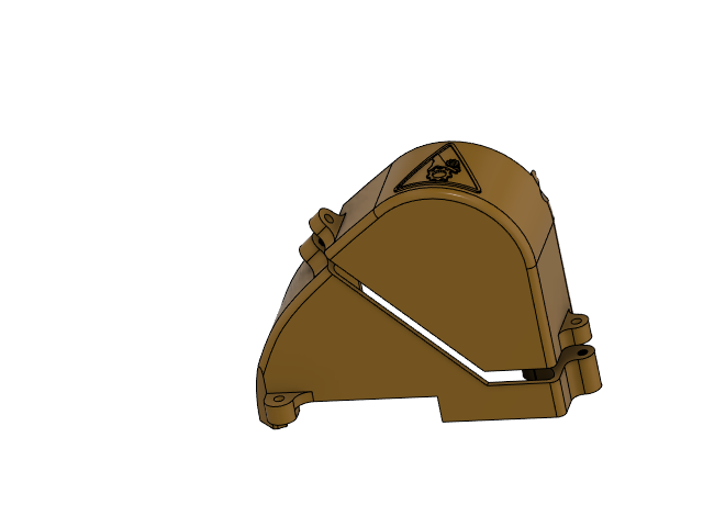 X-Maxx Two Piece Gear Cover - Improved