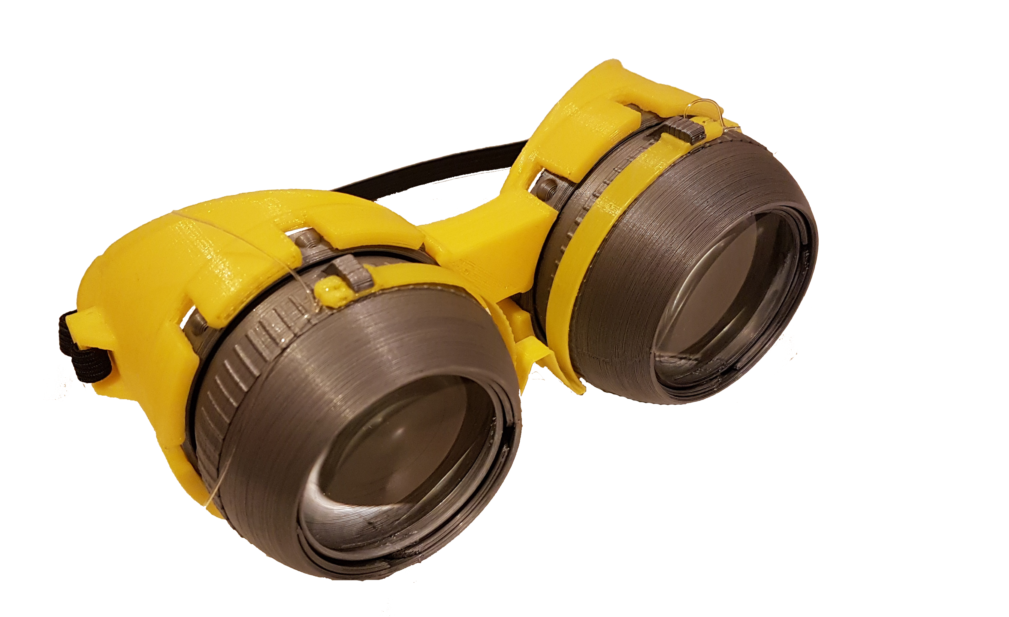 Blinking Iris Goggles Remix With Lenses