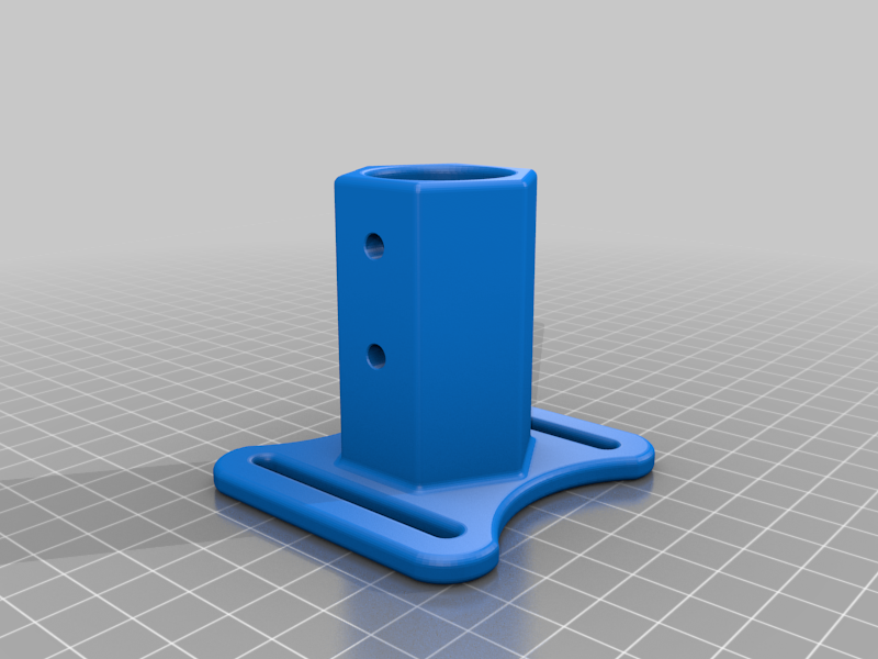 Strap/screwmount for 25mm pipe.