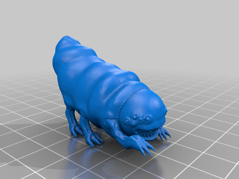 Stone Eater Worm - 28mm Monster