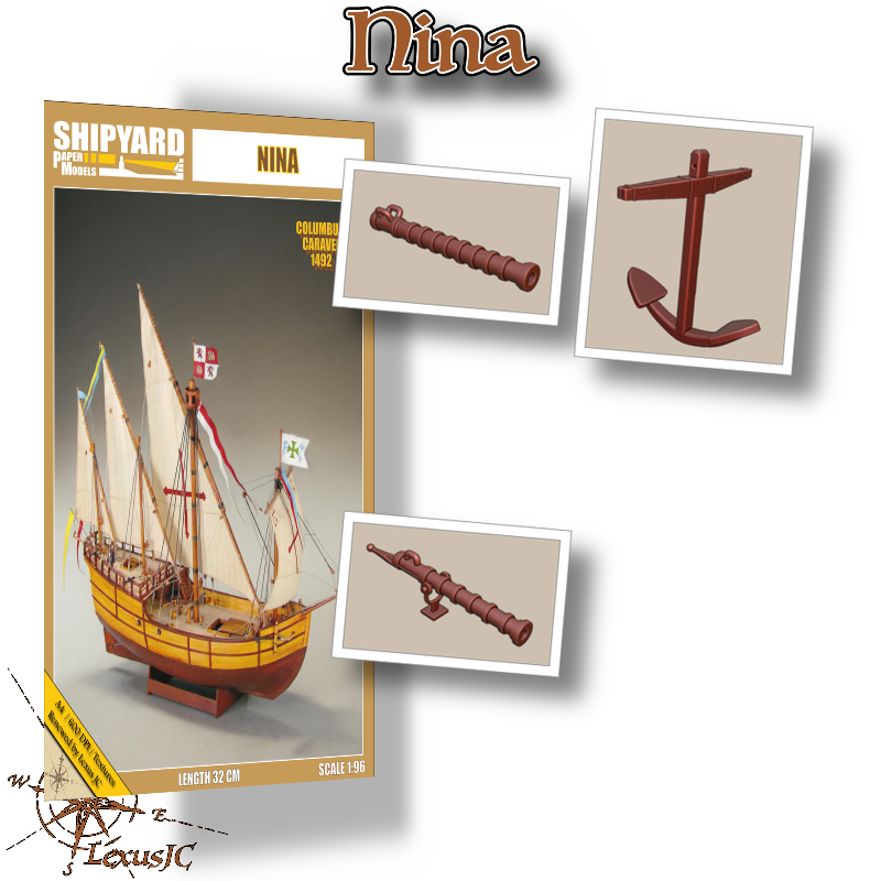 Nina Ship Elements (model-shipyard.com)