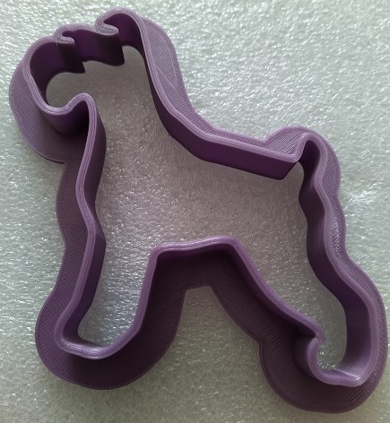 Schnauzer Dog Cookie Cutter