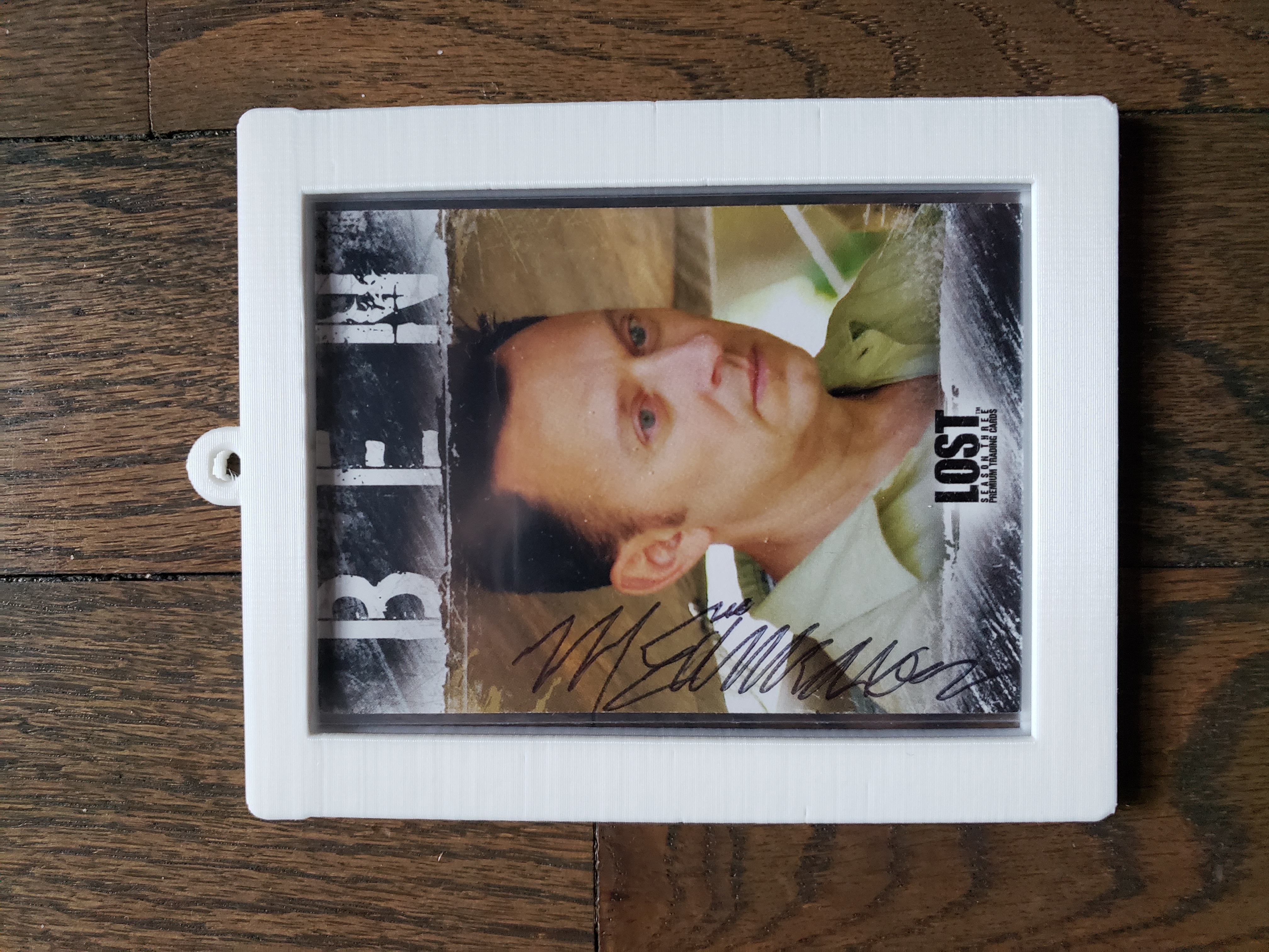 TCG Card Toploader Protective Keychain Frame