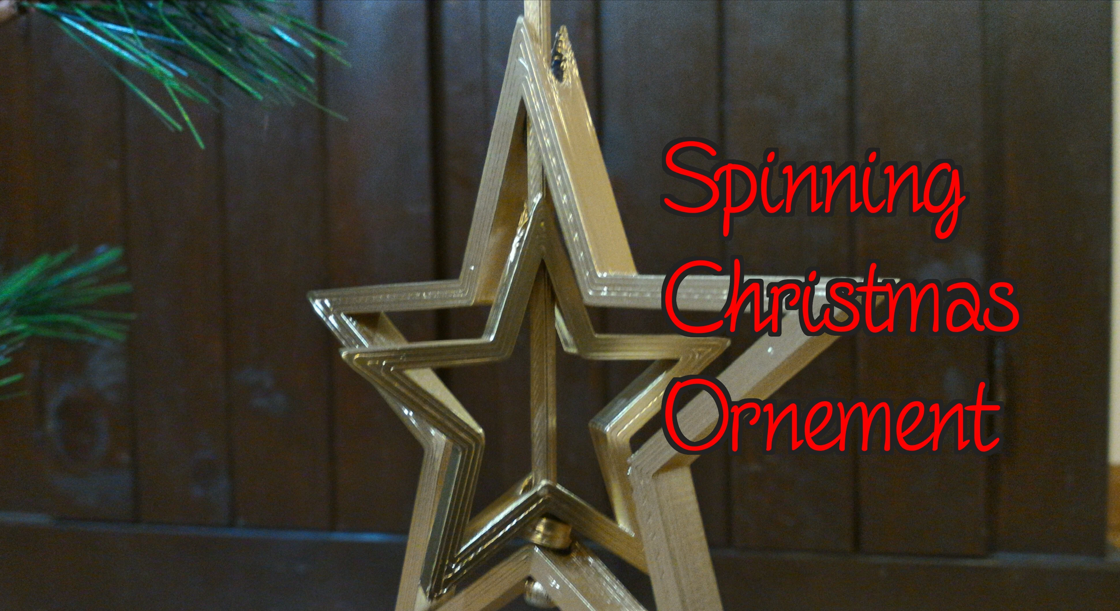 Spinning Christmas Ornament