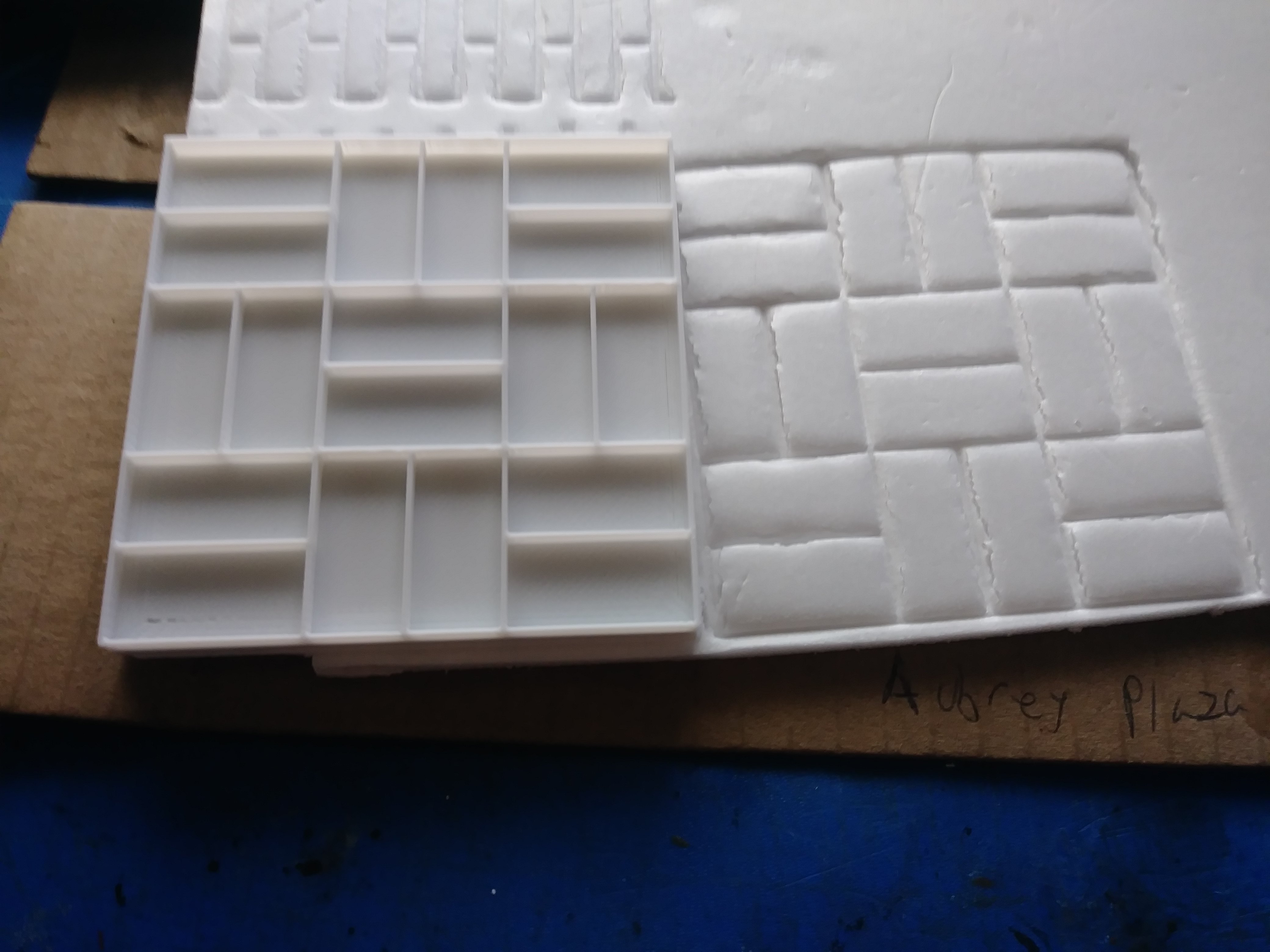 Basket weave Pattern stamp