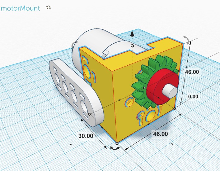 ThinkFun the Amazing geared motor and motor hub set !!