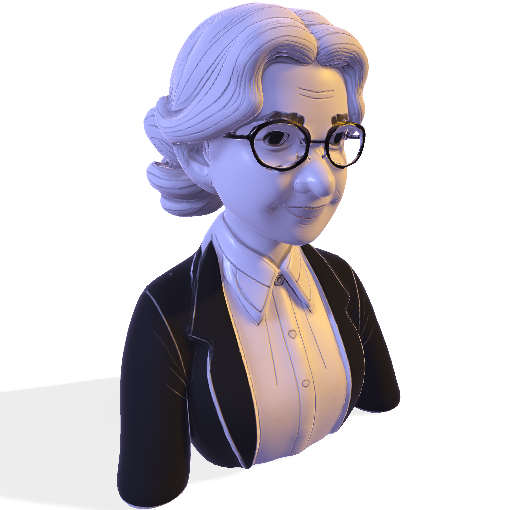 Gentle Grandma Bust