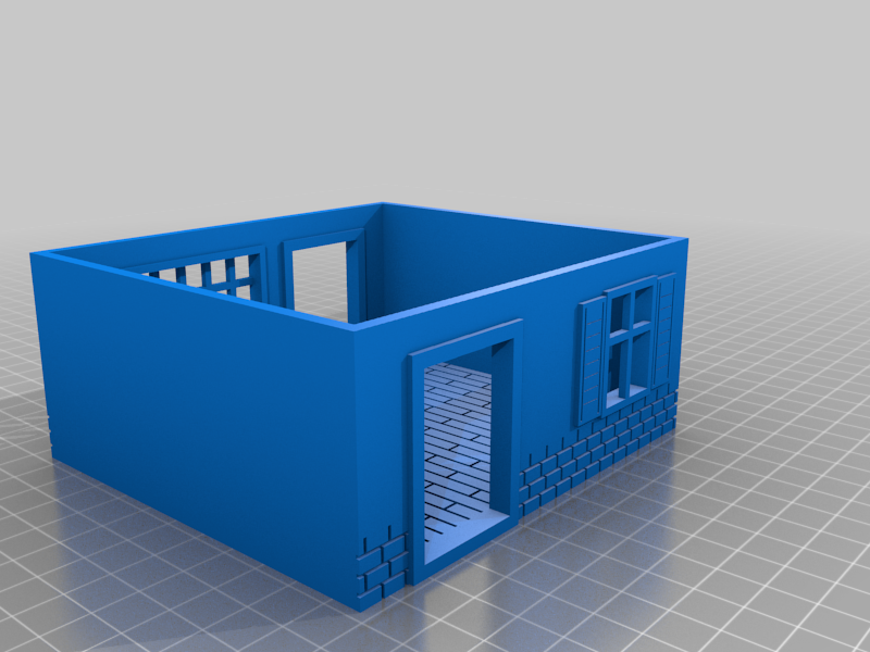 Terraced House with Shop
