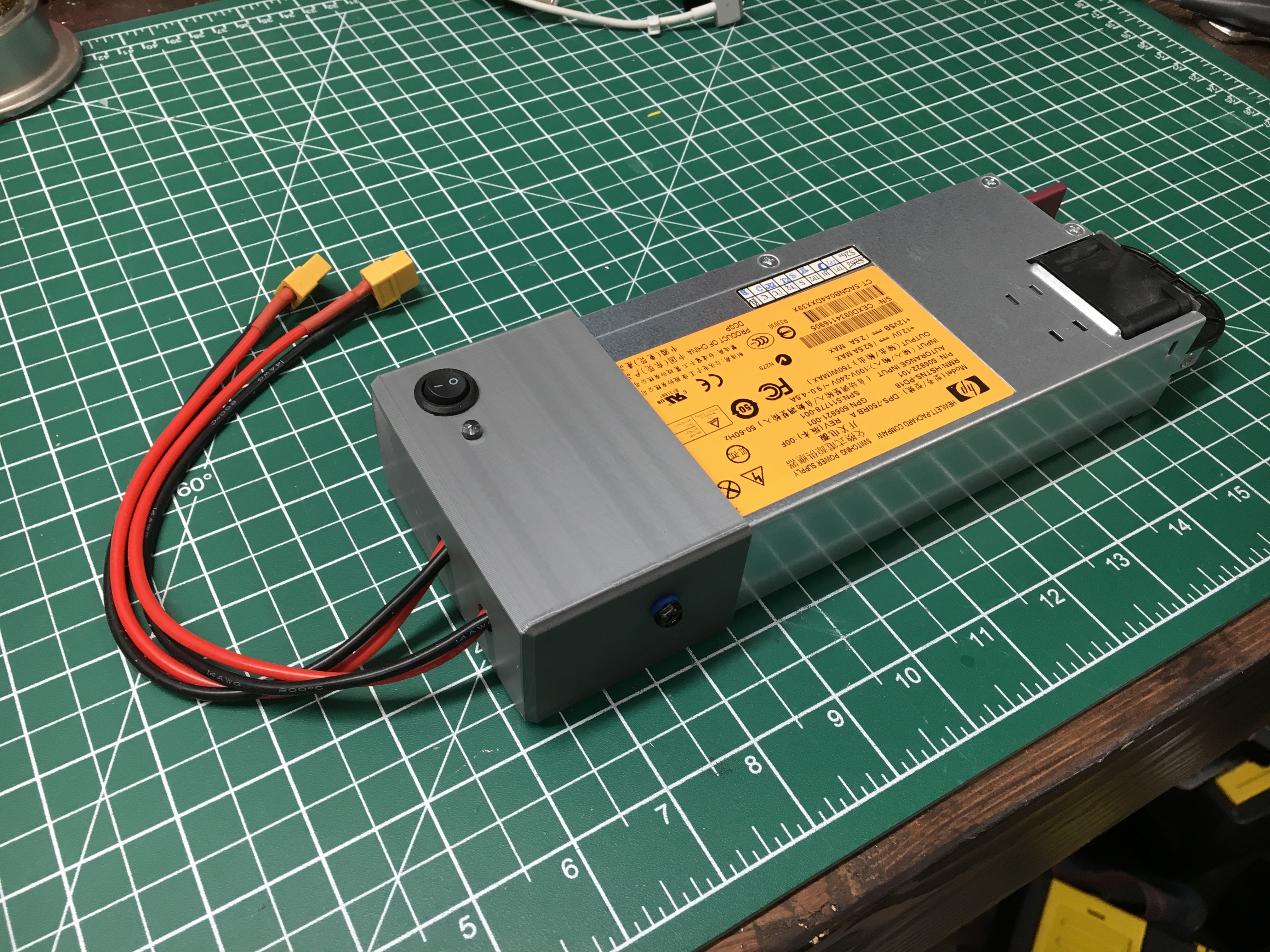 HP 750W Powersupply cover
