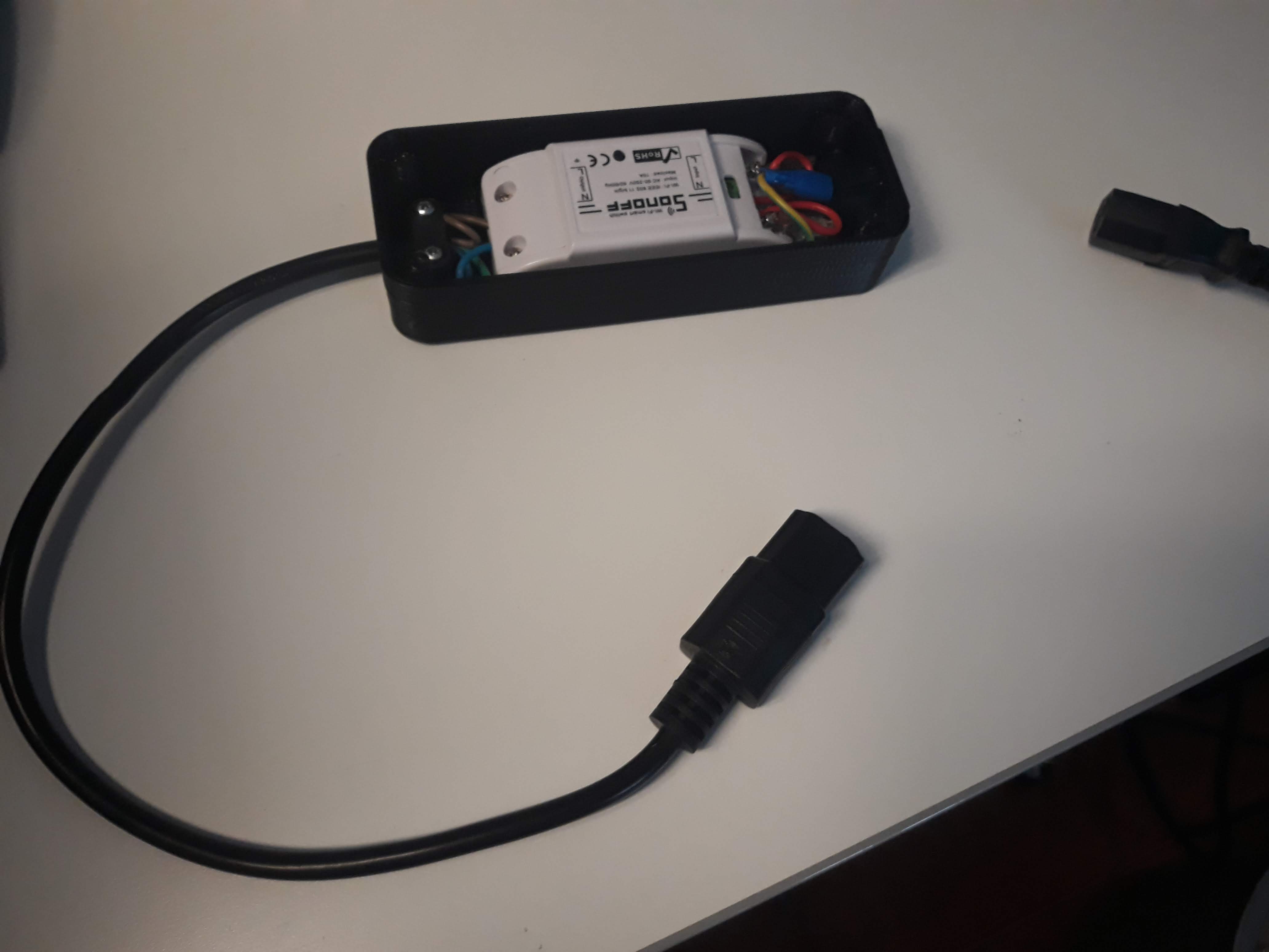 Sonoff enclosure for ATX / Power supply plug