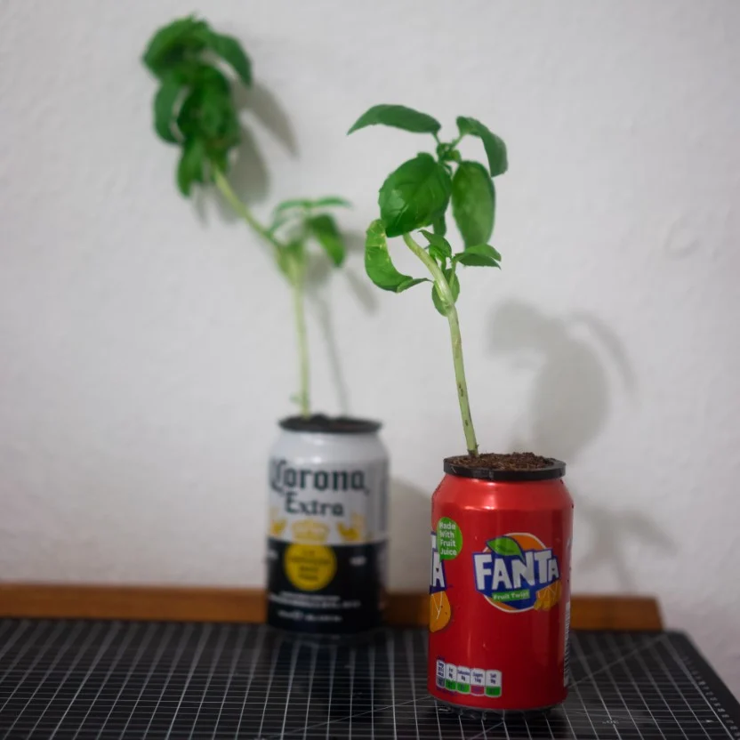 330ml can self watering plant pot