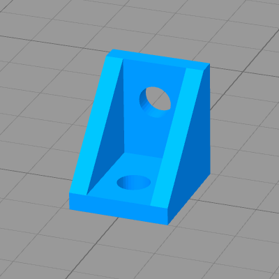 20mm Suleve Corner for 2020 Extrusion (HyperCube)