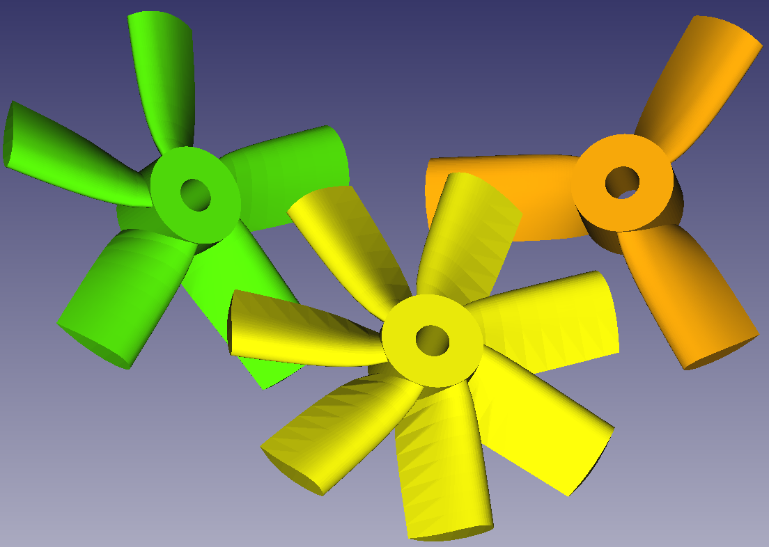 Propeller factory using UIUC Airfoil Coordinates database