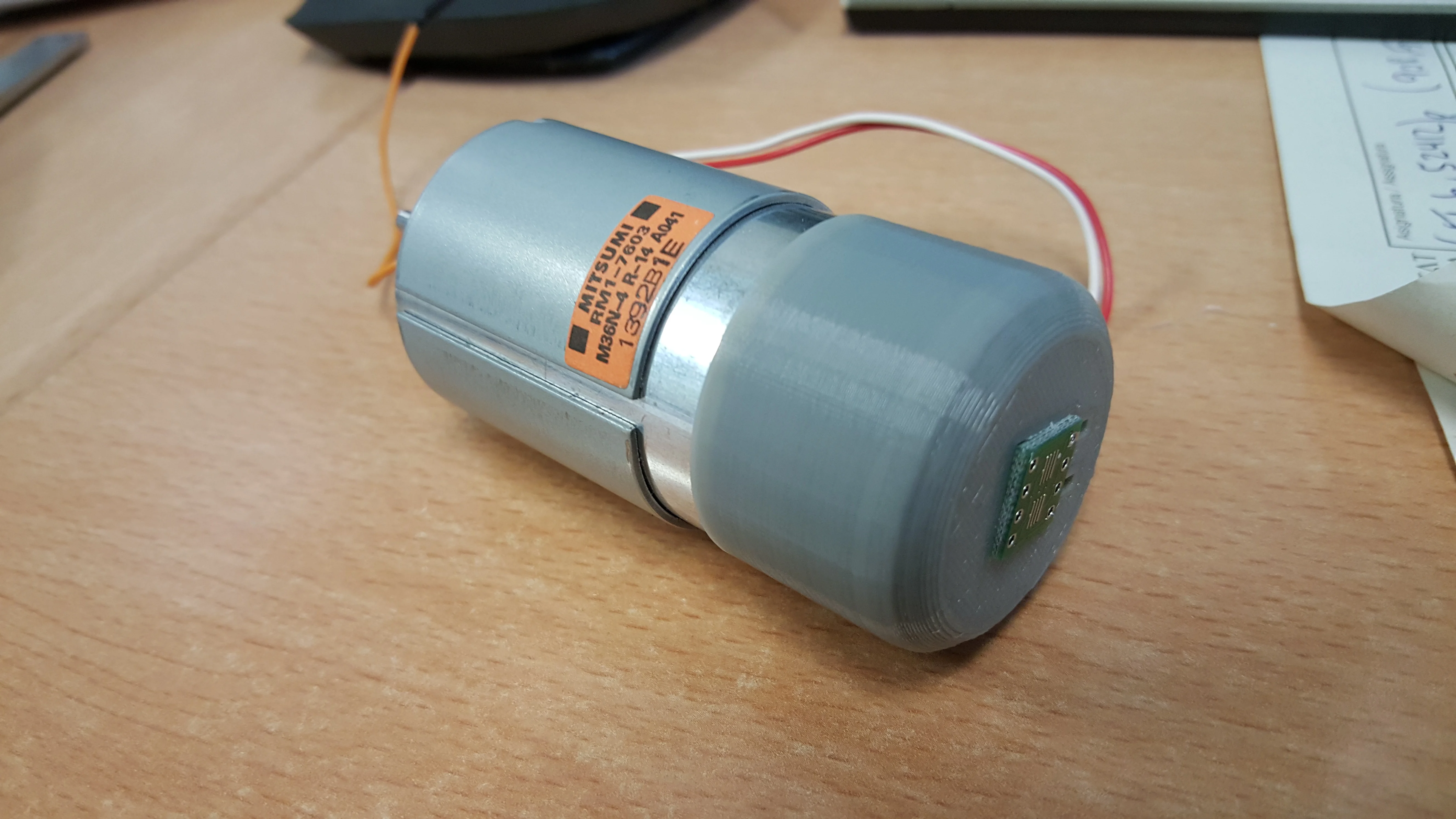 Magnetic encoder holder for 545 DC motor