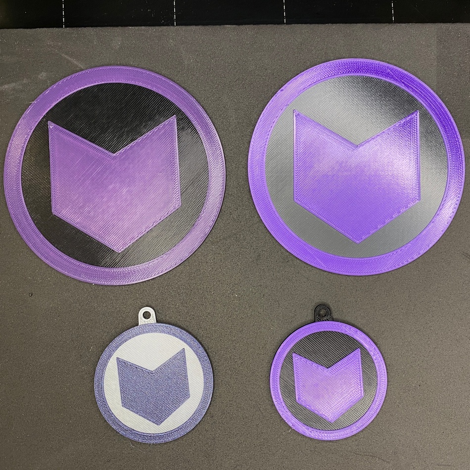 Hawkeye Coaster & Keychain