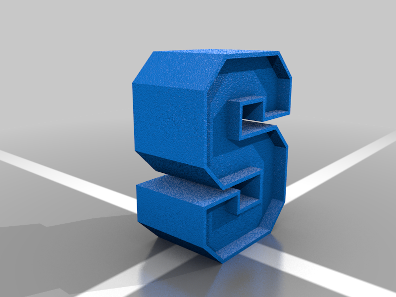 Syracuse "S" Desk Decoration