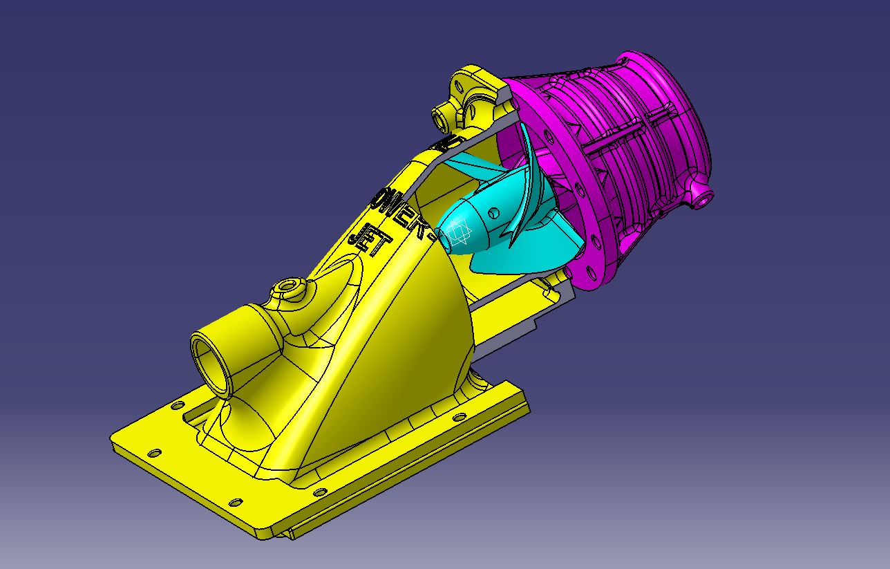 Waterjet 63mm for milling