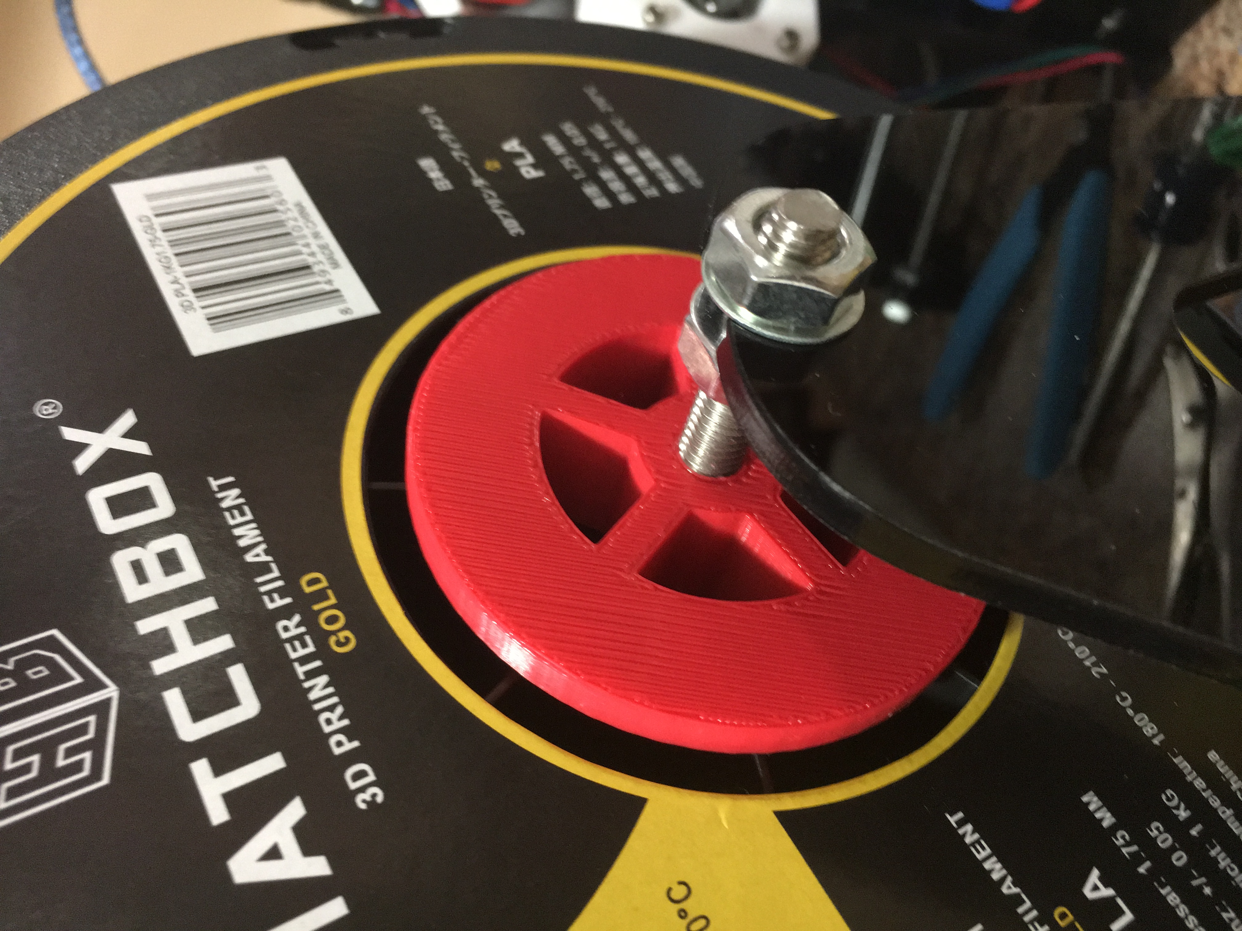 Anet A8 filament wheel