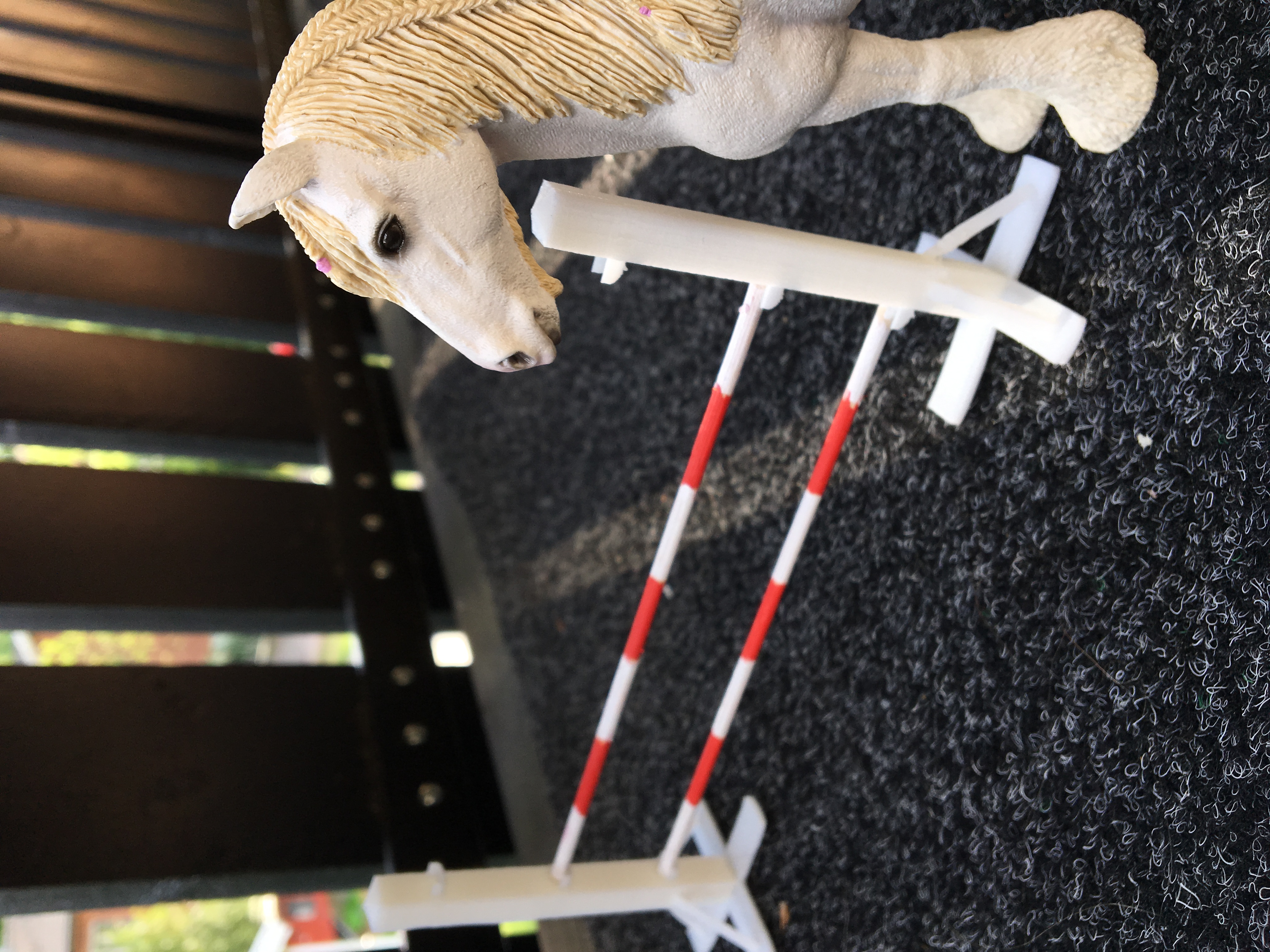 Toy Horse Jumping Obstacle