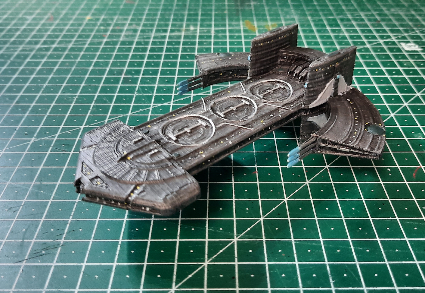 SG-1 Asgard Bilskirnir/Beliskner Battlecruiser 1:9000 Scale