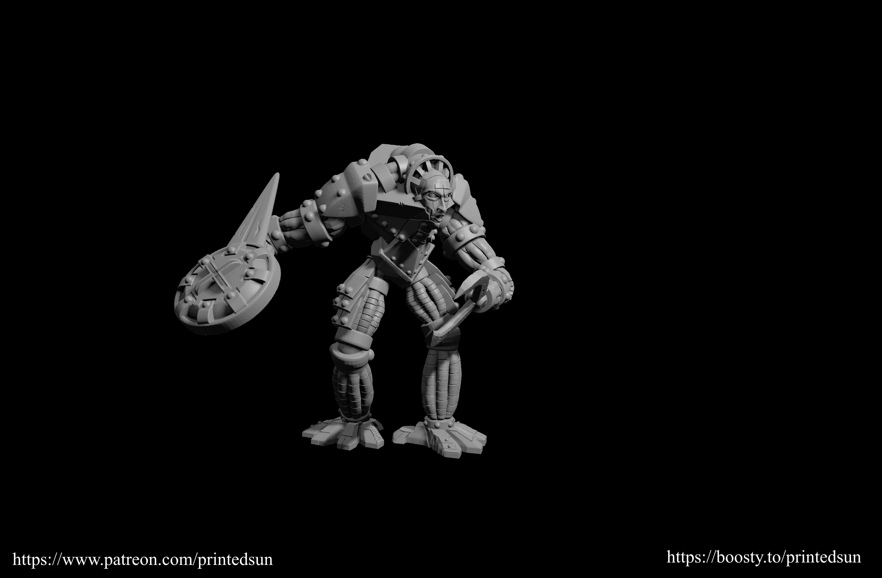Machine/golem/screamer