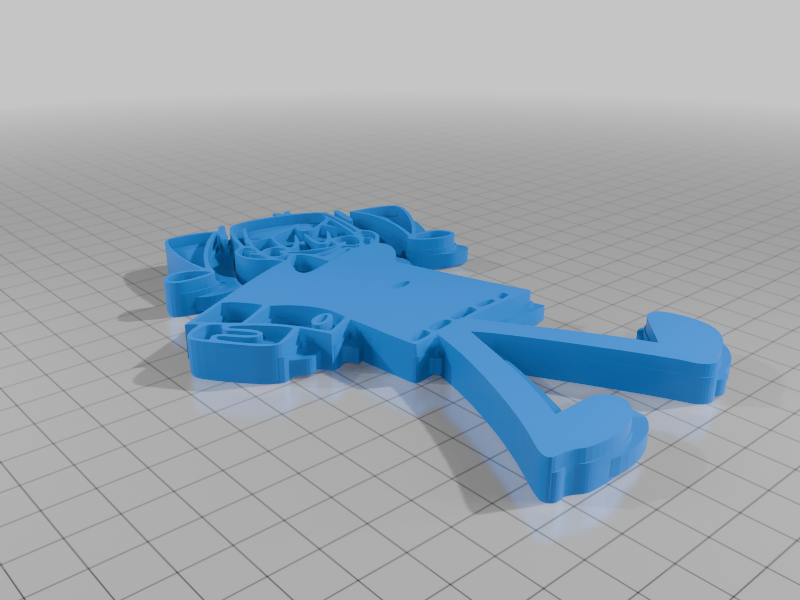 Static Miku Keychain