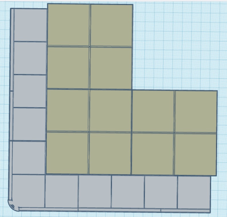 Sidewalk and concrete sections 28mm scale