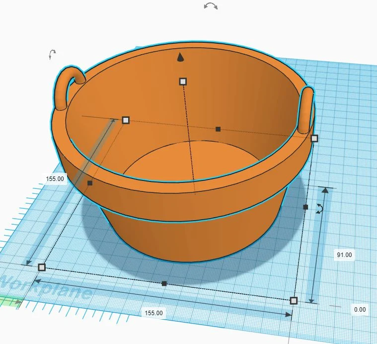 Hanging plant pot
