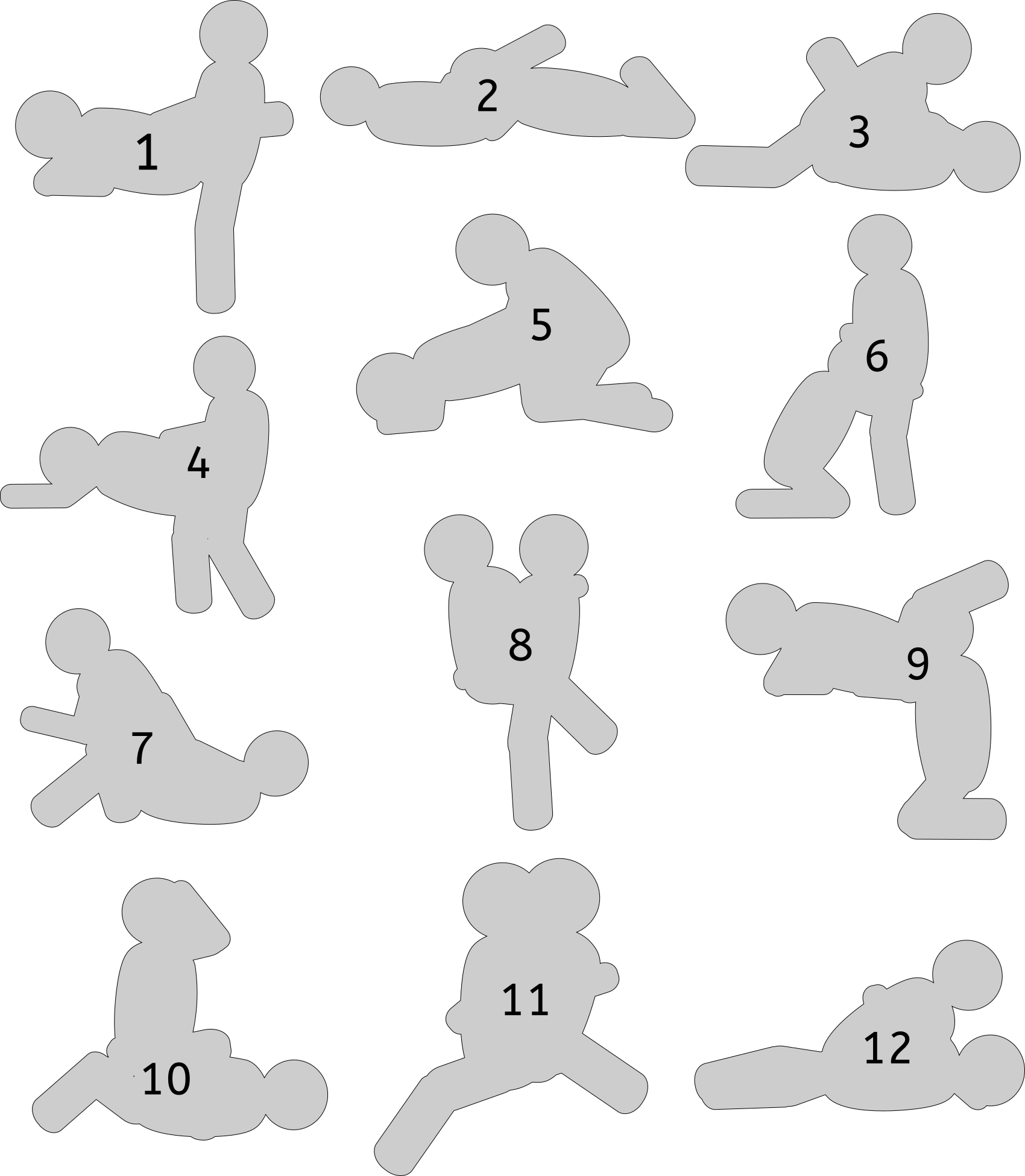 KamaCookies - Kama Sutra Cookie Cutters