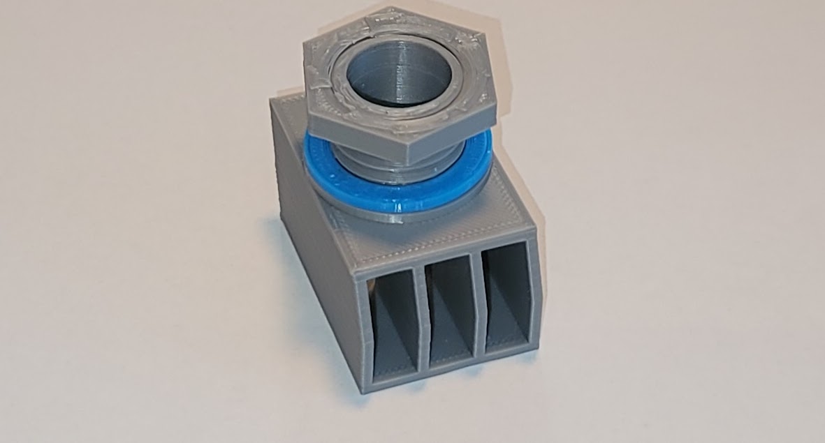 Small power box vent