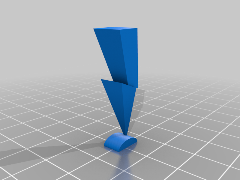 Lightning Bolt power game marker