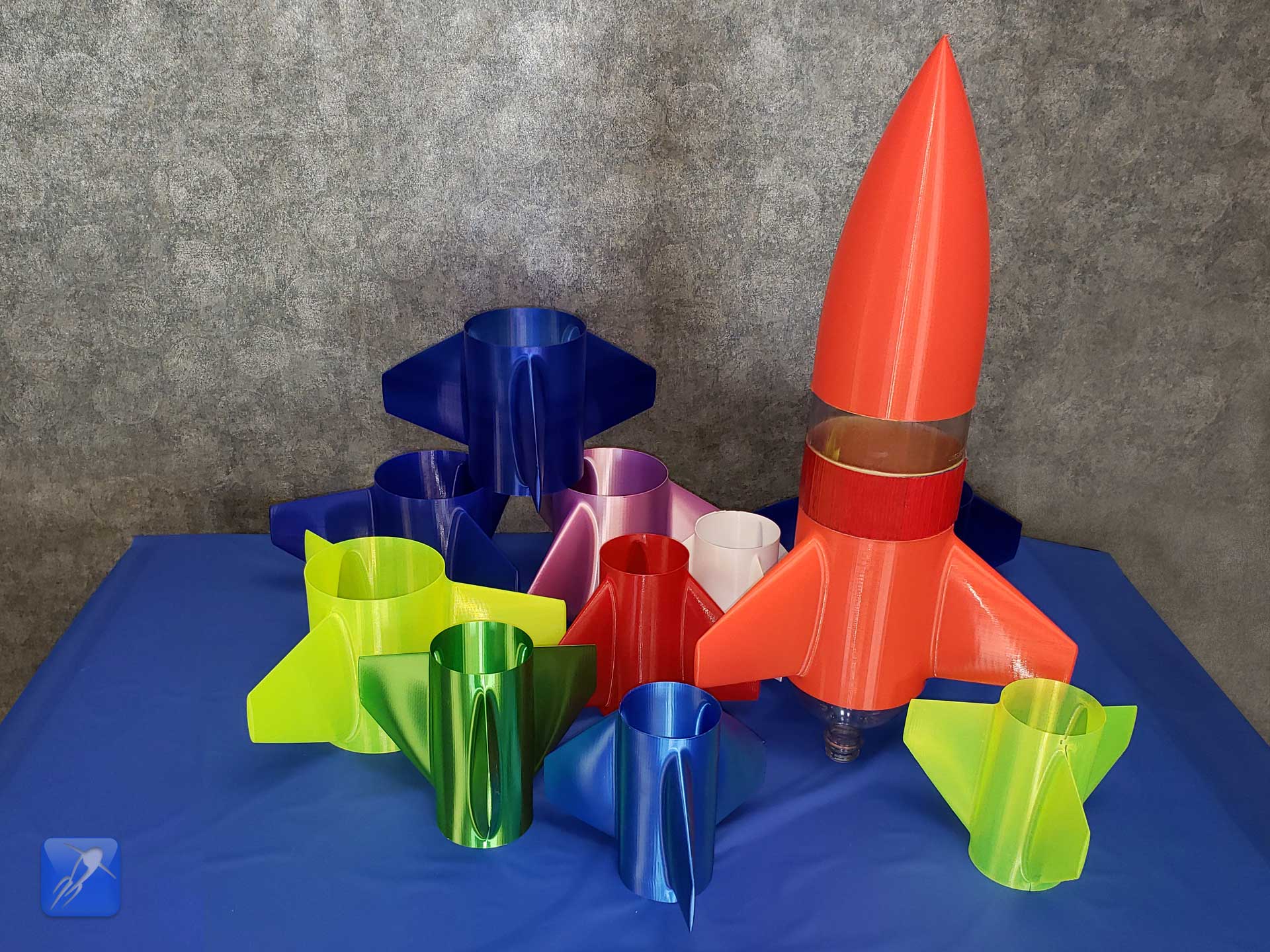 Universal Model Rocket Fin Can