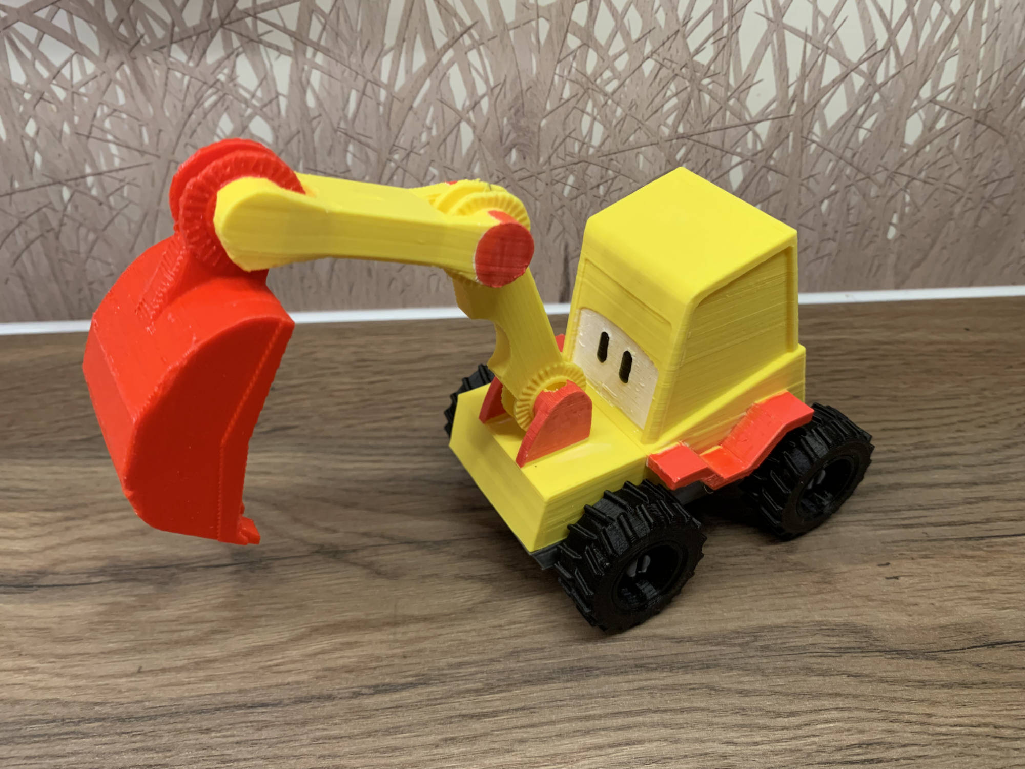 Max the excavator (Max der Bagger) from Leo the Truck (Leo Lastwagen)