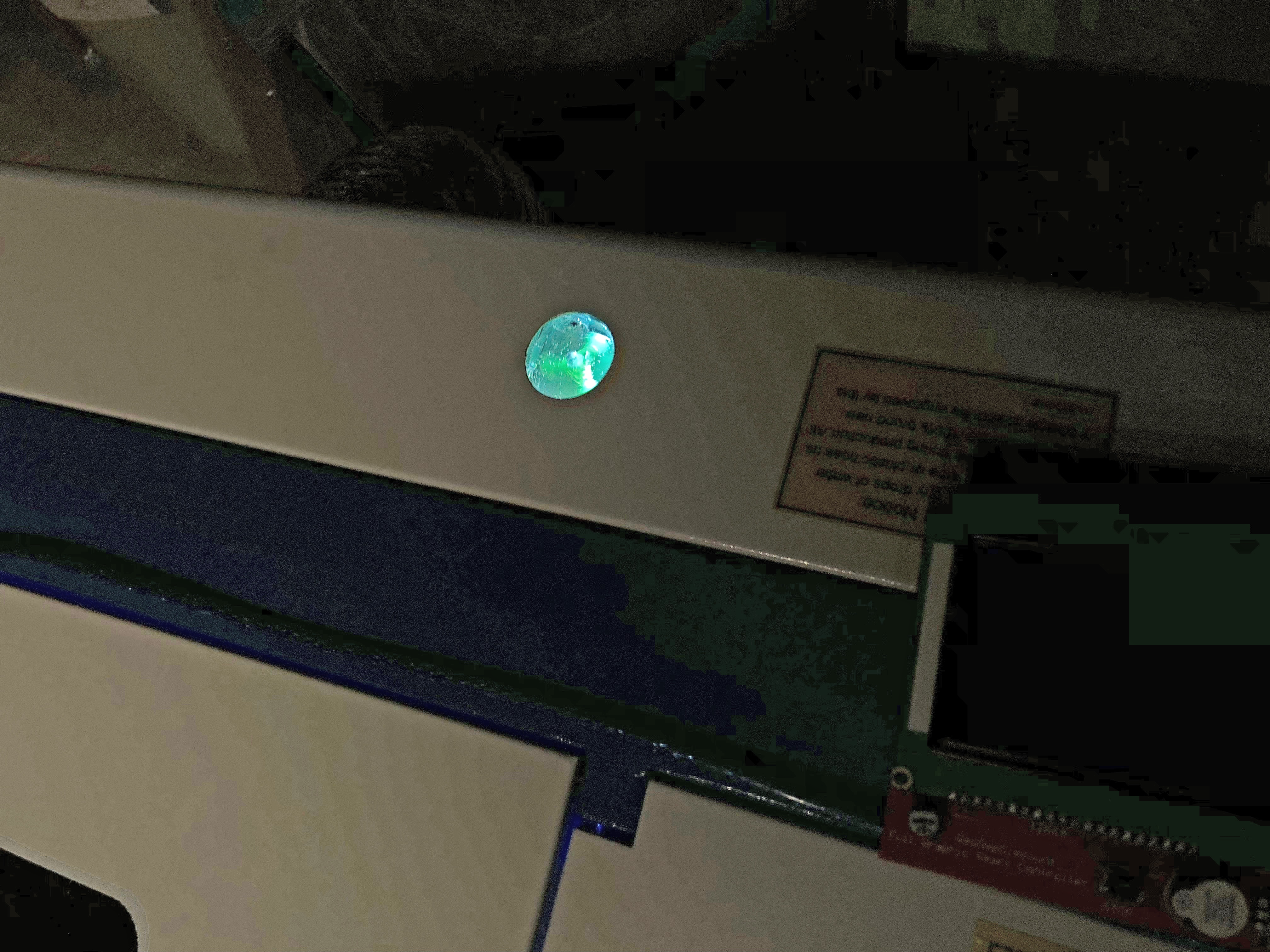 Temp and Flow Meter for K40 Laser