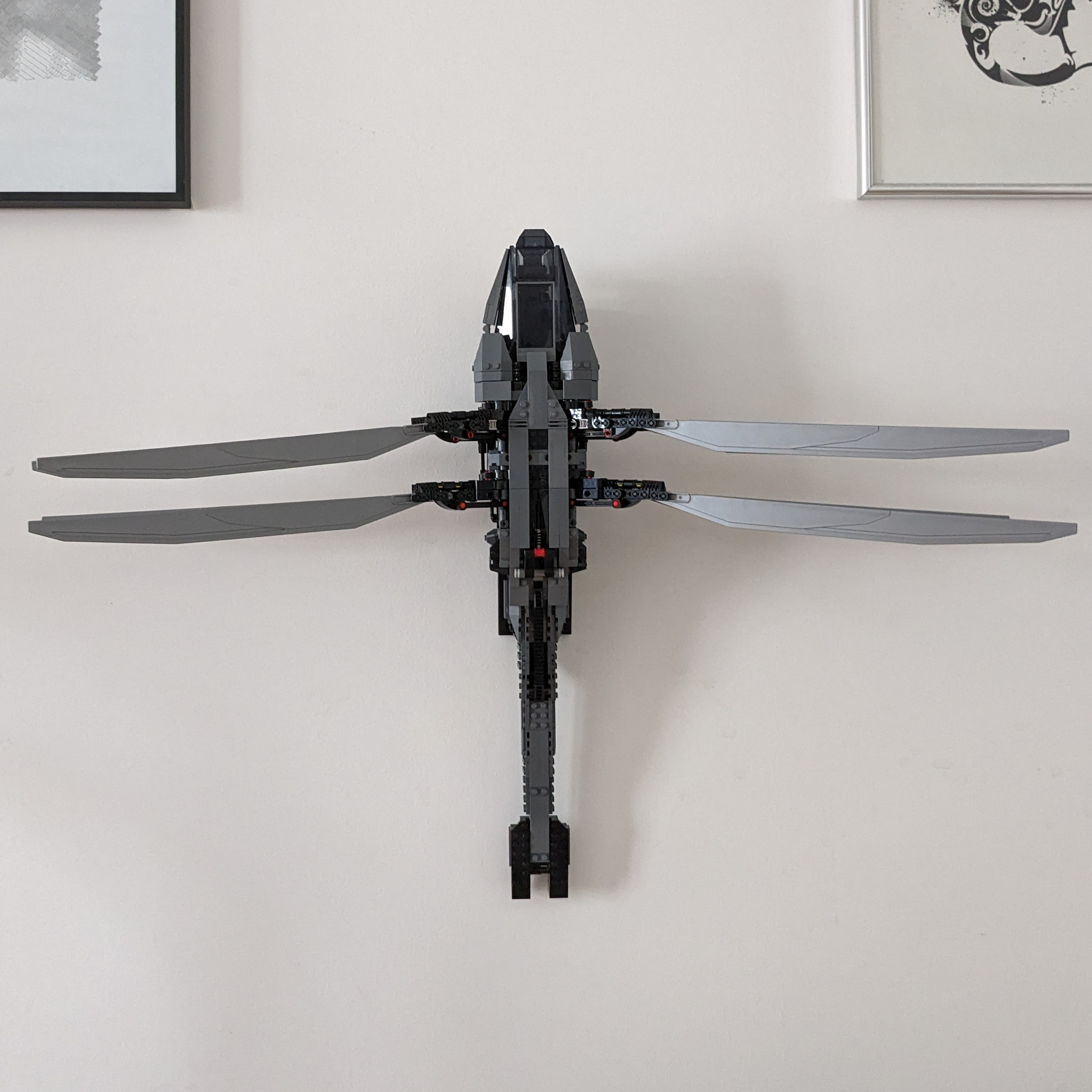 LEGO Ornithopter (10327) wall mount