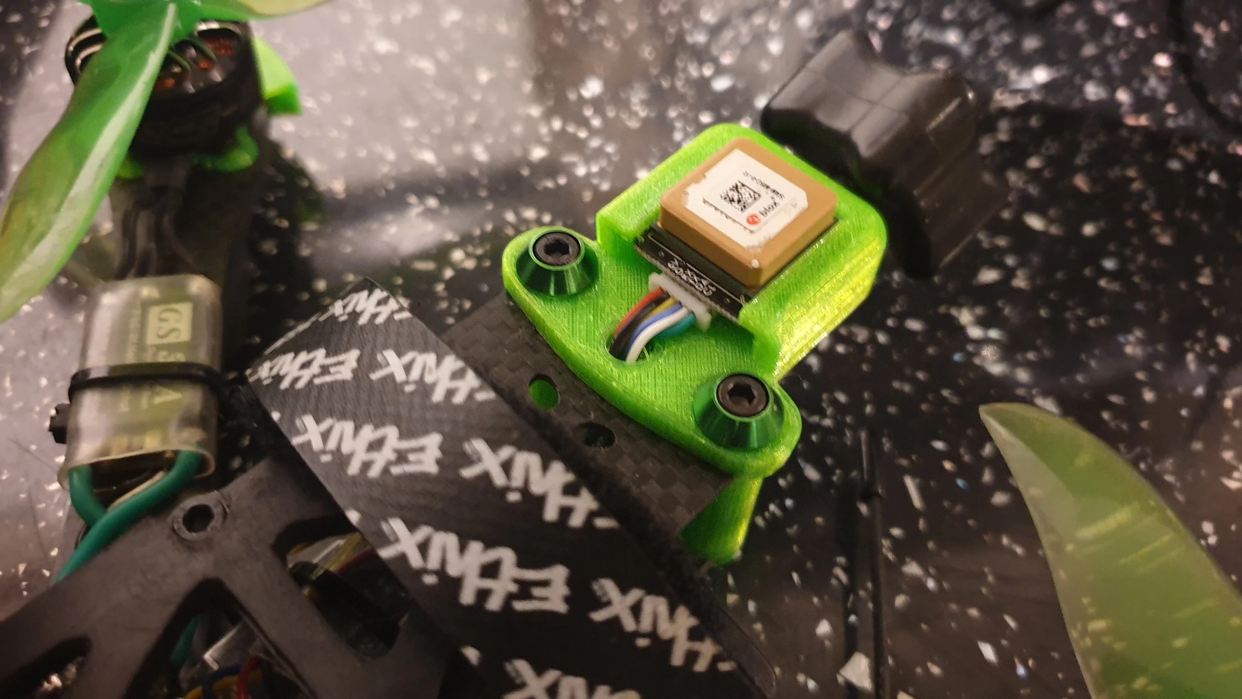 Gps mount for impulseRc Alien (Matek GPS)
