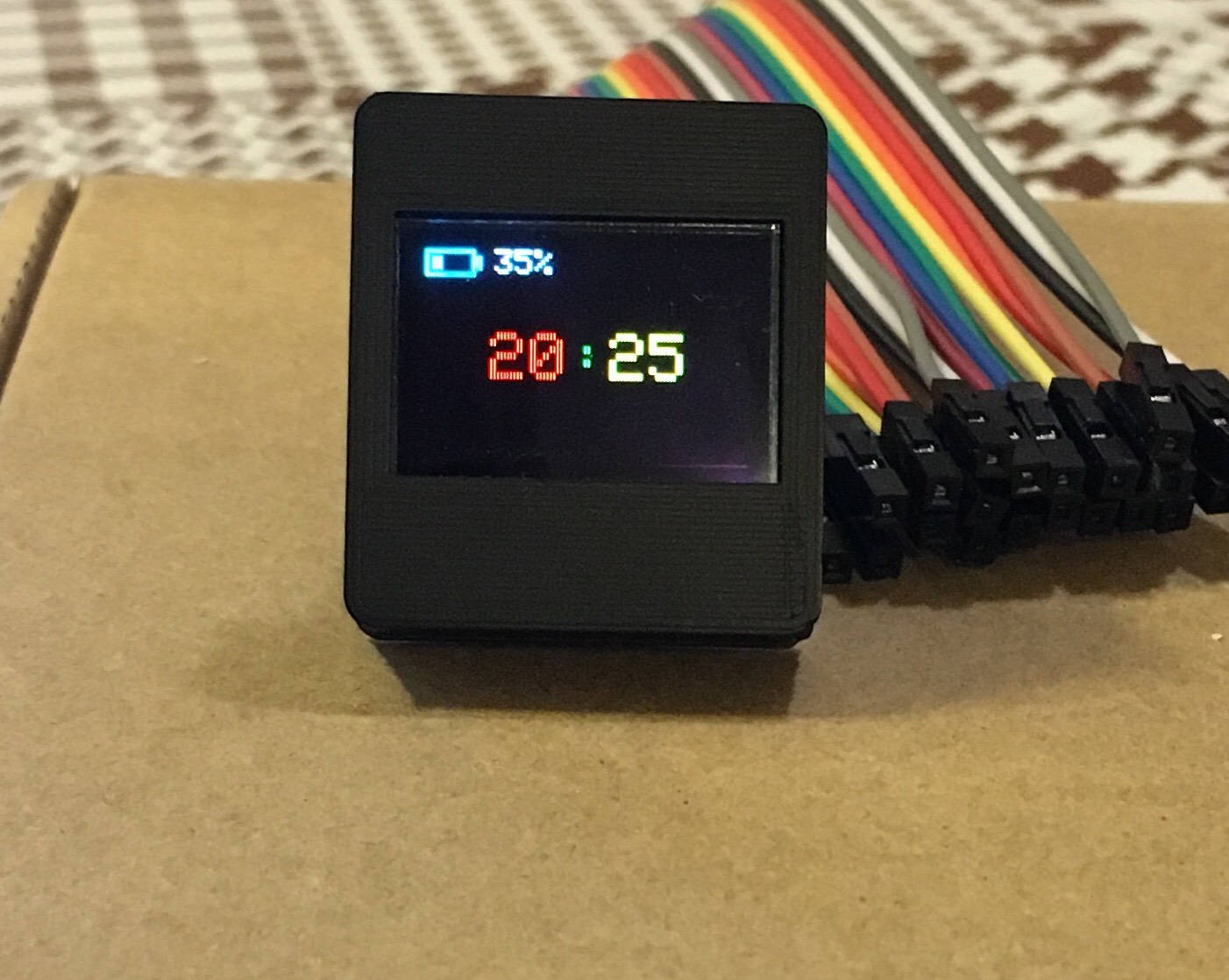0,96" Full color OLED display case