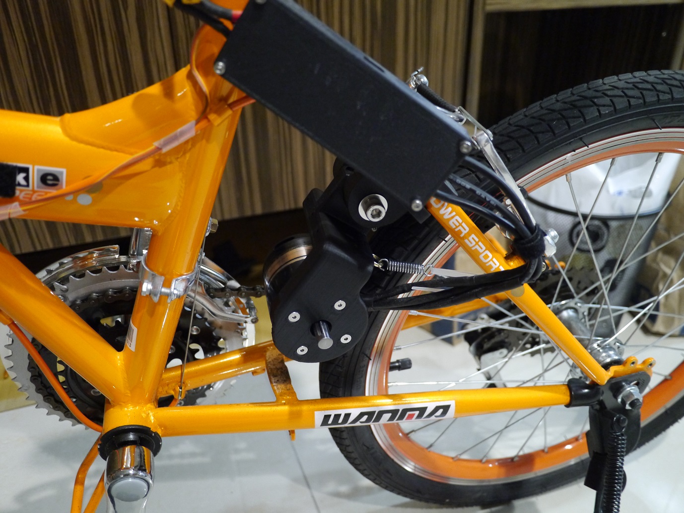 Friction Drive E-Bike