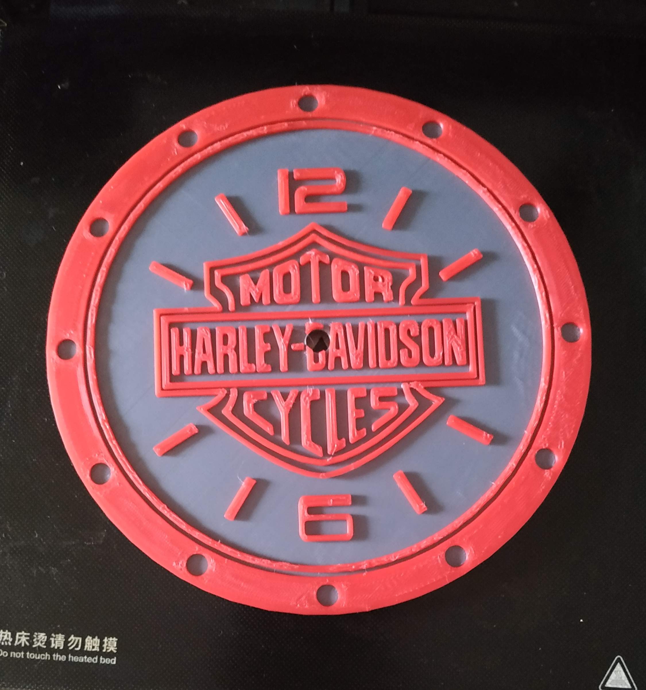Harley Davidson Wall Clock