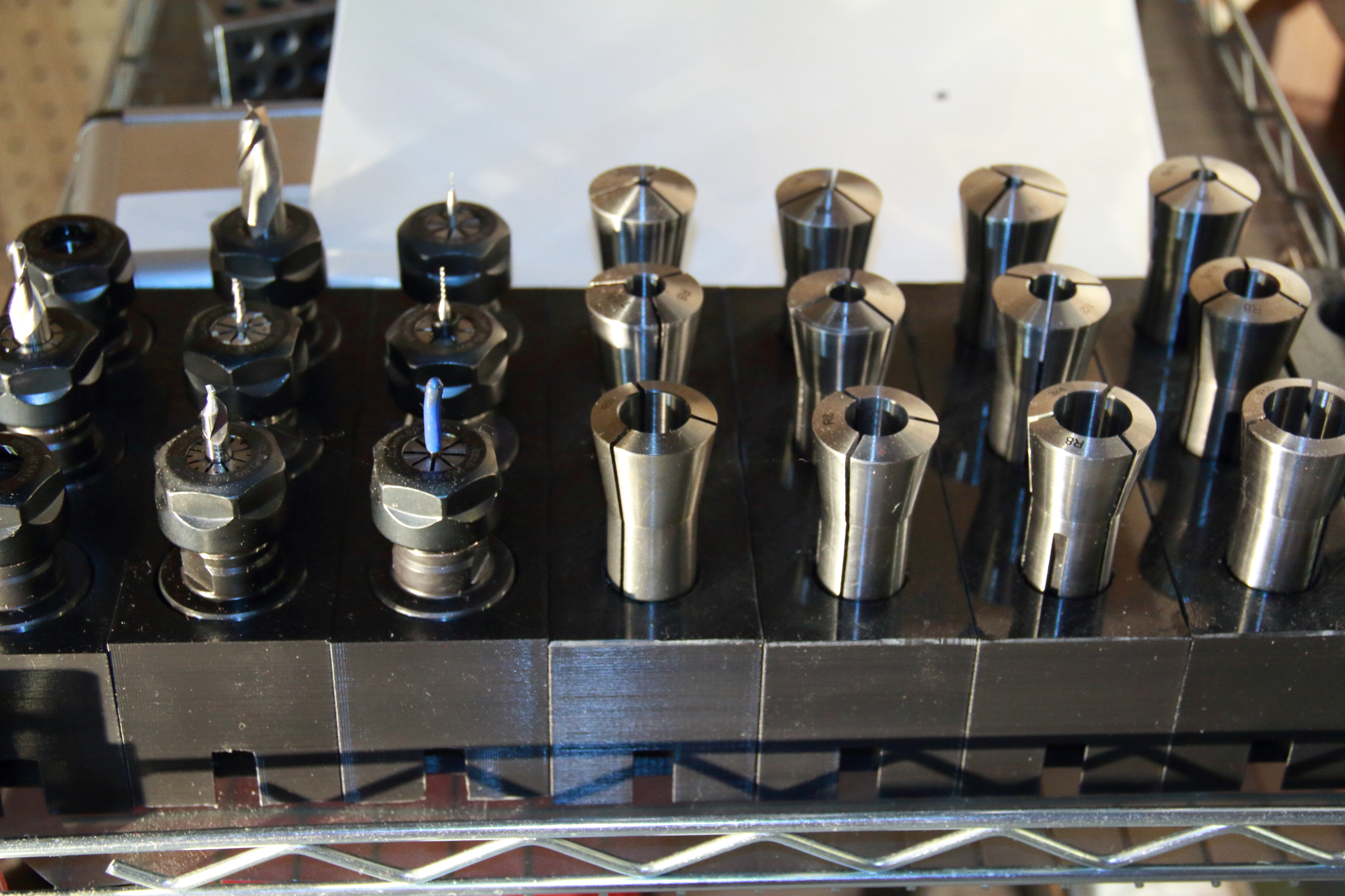 Tormach er20 and r8 collet holders