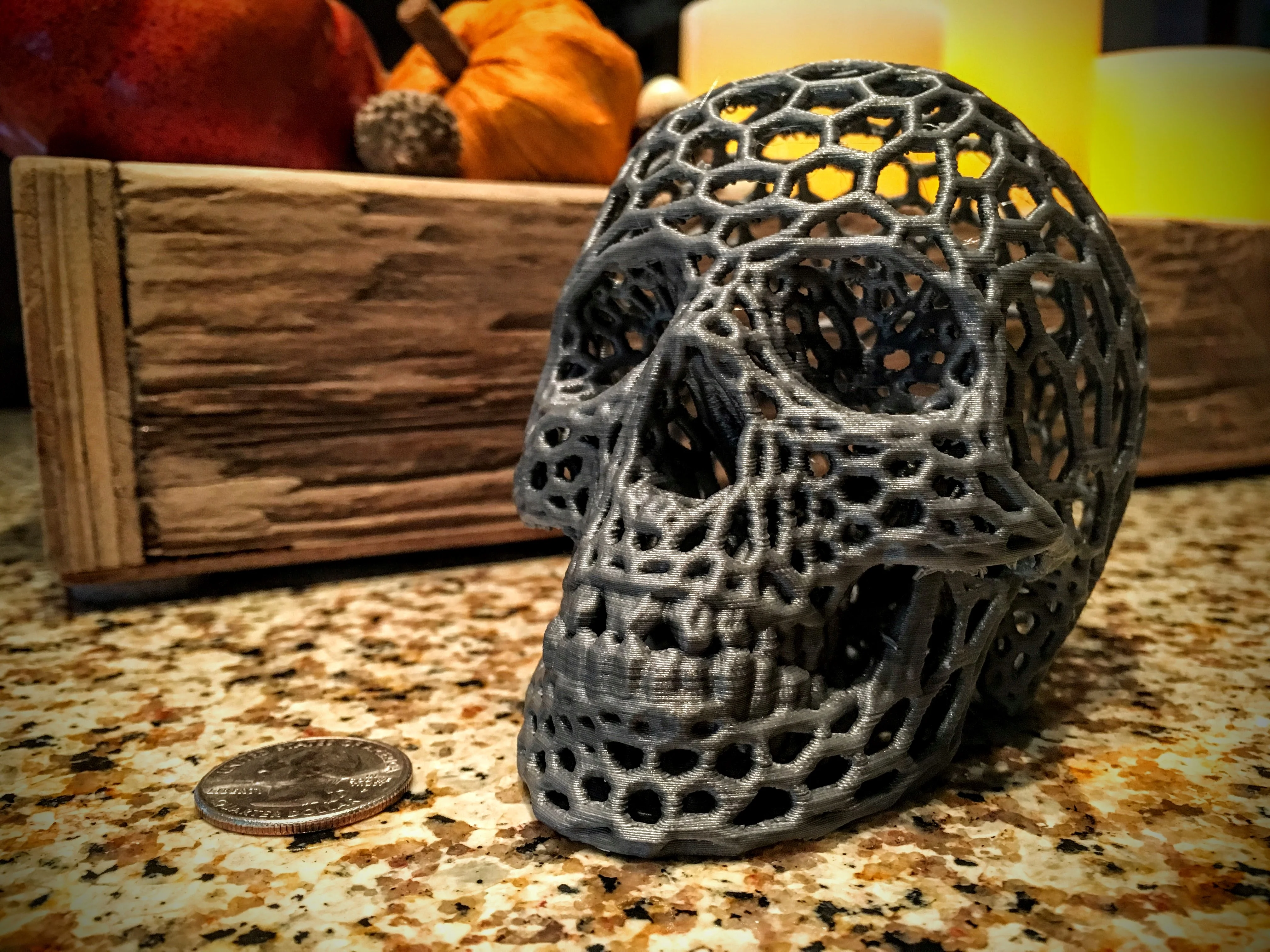 Skull (Voronoi style)