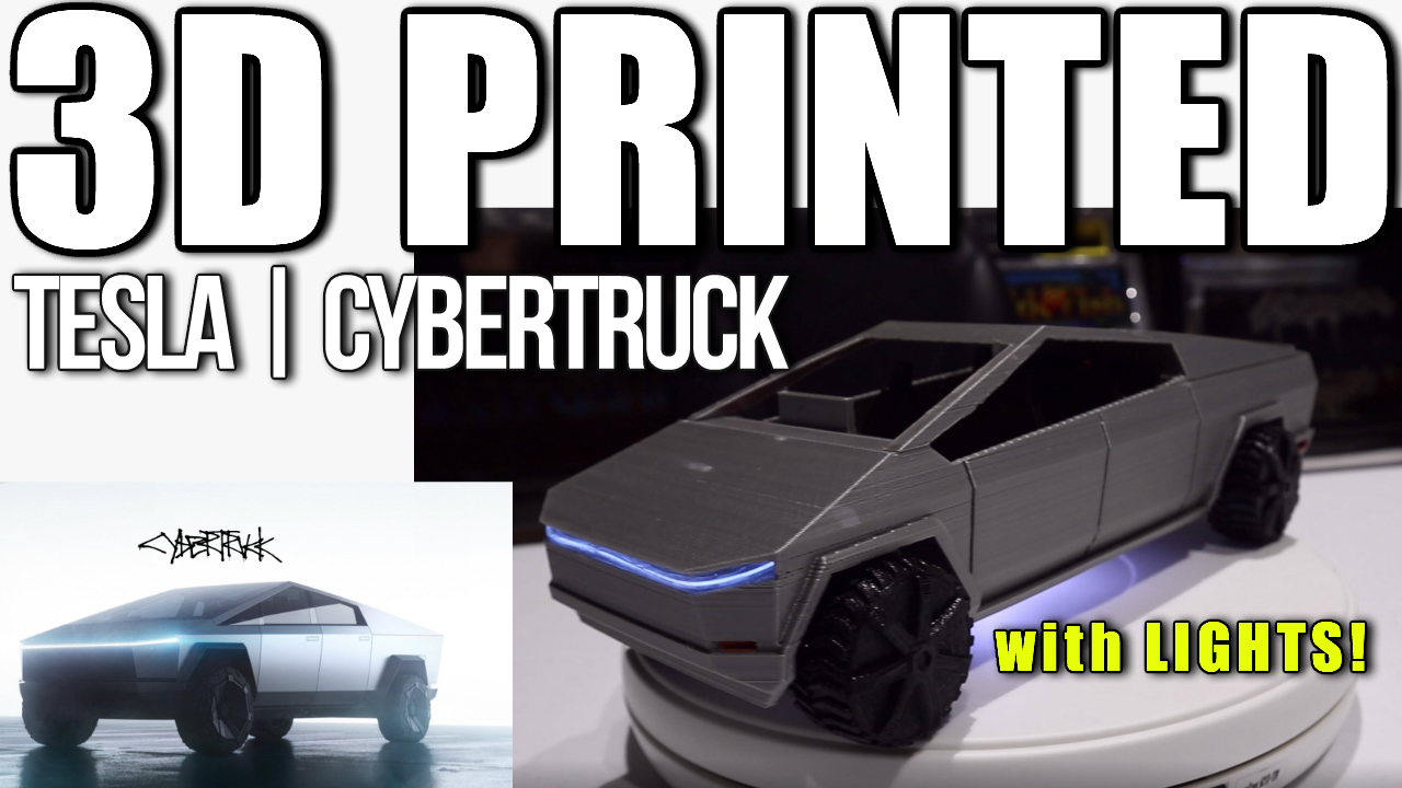 CYBERTRUCK | TESLA with LIGHTS