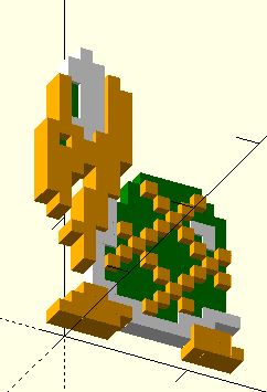 3D Mario Koopa