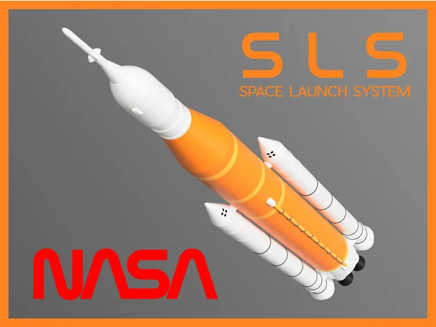 (OLD) NASA SLS 1/144th Scale