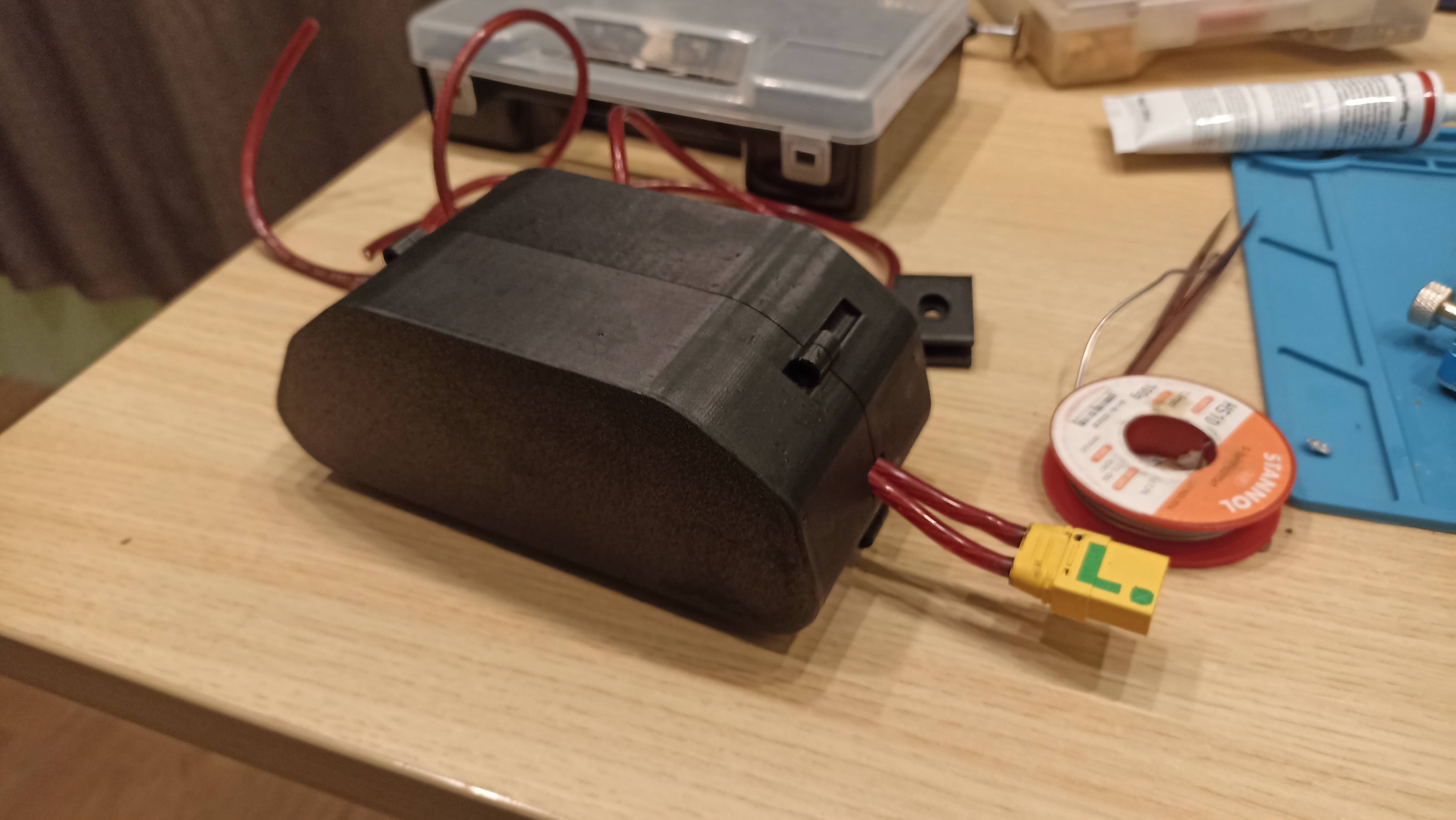 48V 13S1P 21700 E-Bike Battery Case (Slide-Mount)