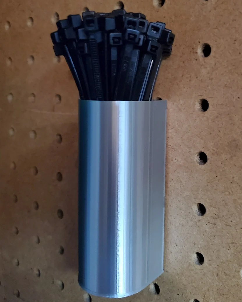 Cable Tie Pegboard Holder