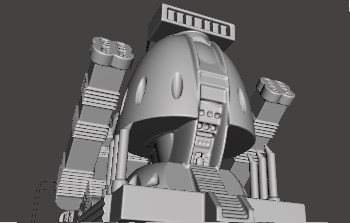 Robotech RRT RECONSTRUCTION BLUES ATMO-SCRUBBER (Tactical Game Piece)